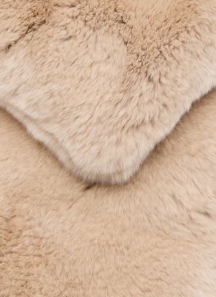 Detail View - Click To Enlarge - YVES SALOMON - Rex Fur Scarf