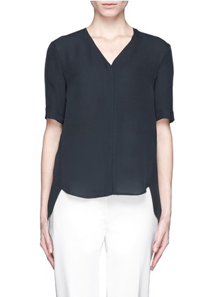 Main View - Click To Enlarge - THEORY - 'Napala' button-down top