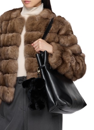 Figure View - Click To Enlarge - YVES SALOMON - Rex Fur Bag Charm