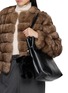 Figure View - Click To Enlarge - YVES SALOMON - Rex Fur Bag Charm