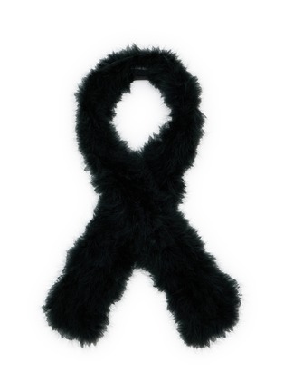 Main View - Click To Enlarge - YVES SALOMON - Feather Scarf