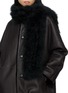 Figure View - Click To Enlarge - YVES SALOMON - Feather Scarf
