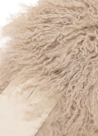 Detail View - Click To Enlarge - YVES SALOMON - Wool Scarf