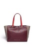 Main View - Click To Enlarge - MARC BY MARC JACOBS - 'What's the T colour-block leather tote