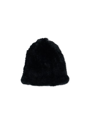 Main View - Click To Enlarge - YVES SALOMON - Rex Fur Beanie