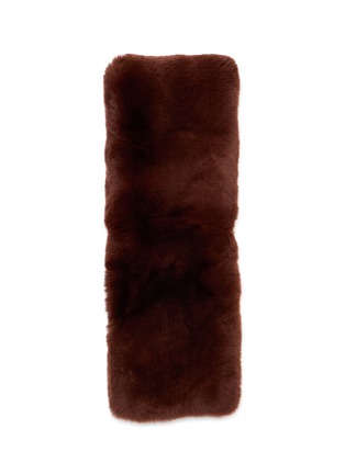 Detail View - Click To Enlarge - YVES SALOMON - Rex Fur Scarf