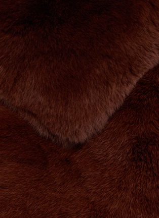 Detail View - Click To Enlarge - YVES SALOMON - Rex Fur Scarf