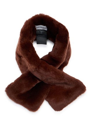 Main View - Click To Enlarge - YVES SALOMON - Rex Fur Scarf