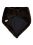 Detail View - Click To Enlarge - YVES SALOMON - Mink Fur Silk Bandana
