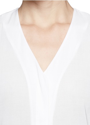 Detail View - Click To Enlarge - THEORY - Pala sleeveless blouse