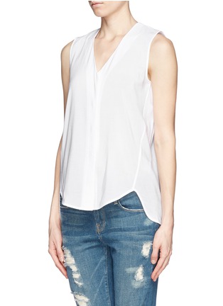 Front View - Click To Enlarge - THEORY - Pala sleeveless blouse
