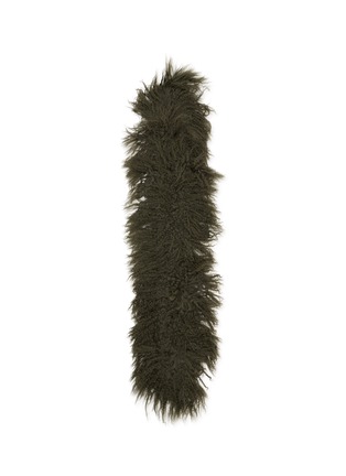 Detail View - Click To Enlarge - YVES SALOMON - Wool Scarf