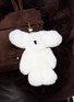 Front View - Click To Enlarge - YVES SALOMON - Rex Fur Bag Charm