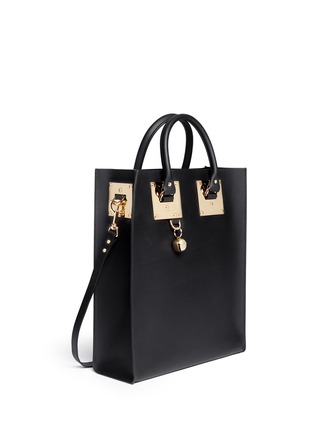 Figure View - Click To Enlarge - SOPHIE HULME - Rectangle leather box tote