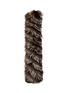 Detail View - Click To Enlarge - YVES SALOMON - Fox Fur Silk Scarf