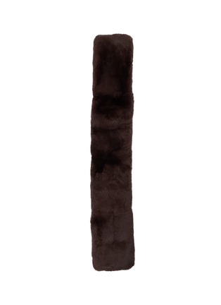 Detail View - Click To Enlarge - YVES SALOMON - Rex Fur Scarf