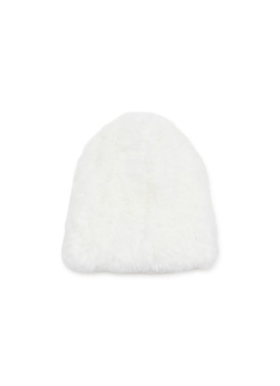 Main View - Click To Enlarge - YVES SALOMON - Rex Fur Beanie
