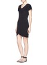 Figure View - Click To Enlarge - THEORY - 'Teagan' V-neck dress