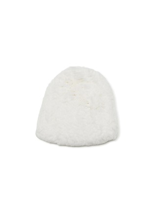 Figure View - Click To Enlarge - YVES SALOMON - Rex Fur Beanie