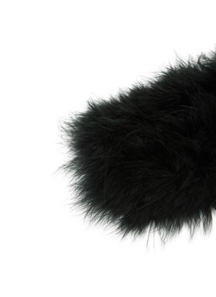 Detail View - Click To Enlarge - YVES SALOMON - Feather Scarf