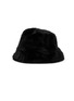 Figure View - Click To Enlarge - YVES SALOMON - Bob Leather Mink Fur Bucket Hat