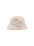 Figure View - Click To Enlarge - YVES SALOMON - Bob Leather Mink Fur Bucket Hat