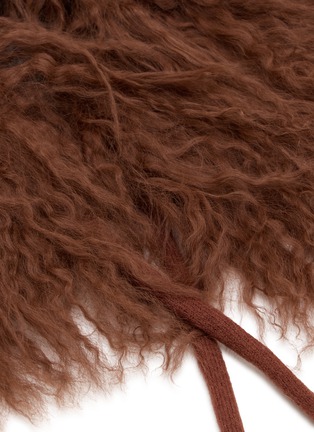 Detail View - Click To Enlarge - YVES SALOMON - Hair Fur Collar