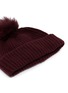 Detail View - Click To Enlarge - YVES SALOMON - Wool Cashmere Beanie