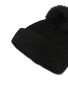 Detail View - Click To Enlarge - YVES SALOMON - Wool Cashmere Beanie