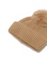 Detail View - Click To Enlarge - YVES SALOMON - Wool Cashmere Beanie