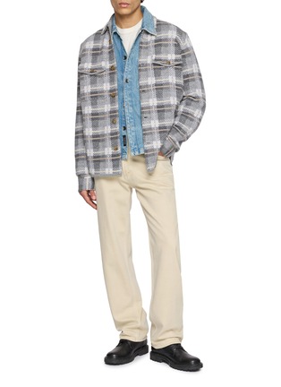 Figure View - Click To Enlarge - GUEST IN RESIDENCE - Plaid Work Shirt