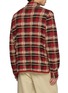 Back View - Click To Enlarge - GUEST IN RESIDENCE - Plaid Work Shirt