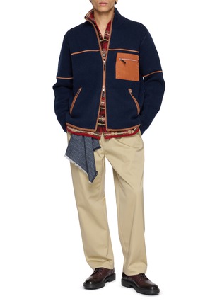 Figure View - Click To Enlarge - GUEST IN RESIDENCE - Plaid Work Shirt