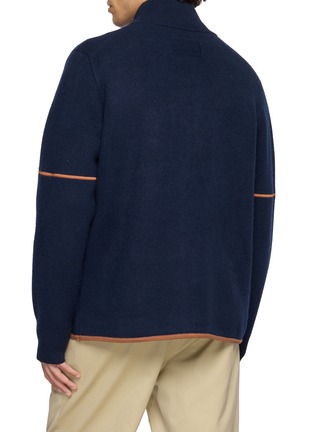 Back View - Click To Enlarge - GUEST IN RESIDENCE - Louis High Neck Felted Jacket