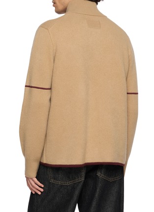 Back View - Click To Enlarge - GUEST IN RESIDENCE - Louis High Neck Felted Jacket