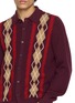  - GUEST IN RESIDENCE - Argyle Plaza Knit Shirt