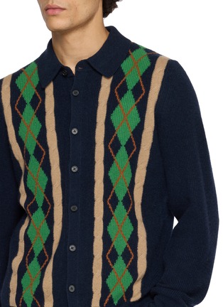  - GUEST IN RESIDENCE - Argyle Plaza Knit Shirt