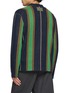 Back View - Click To Enlarge - GUEST IN RESIDENCE - Baja Striped Everyday Cardigan