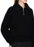  - ALAÏA - RIb Knit Trucker Sweater