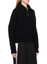 Front View - Click To Enlarge - ALAÏA - RIb Knit Trucker Sweater