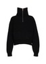 ALAÏA RIb Knit Trucker Sweater