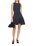 Figure View - Click To Enlarge - ALAÏA - Rib Knit Skater Dress