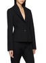 Detail View - Click To Enlarge - ALAÏA - Tailored Single Breasted Blazer
