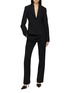 Figure View - Click To Enlarge - ALAÏA - Tailored Single Breasted Blazer