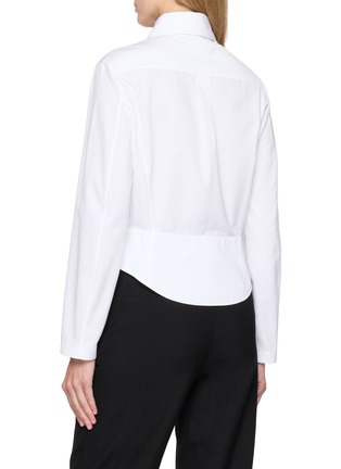 Back View - Click To Enlarge - ALAÏA - Point Collar Shirt