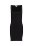 ALAÏA Square Neck Body Con Mini Dress