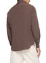 Back View - Click To Enlarge - ELEVENTY - Spread Collar Shirt