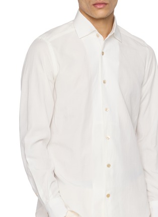  - ELEVENTY - Spread Collar Shirt