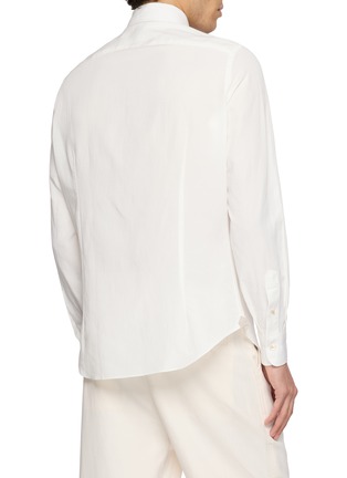 Back View - Click To Enlarge - ELEVENTY - Spread Collar Shirt