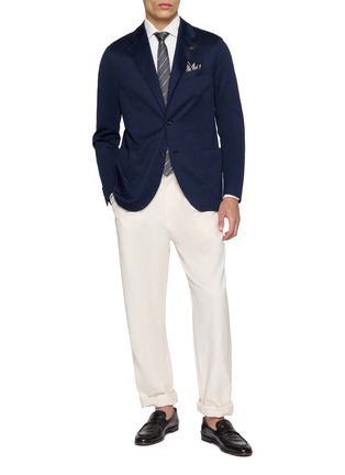 Figure View - Click To Enlarge - ELEVENTY - Spread Collar Shirt